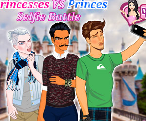 Princess Vs Prince Selfie Battle Dress Up